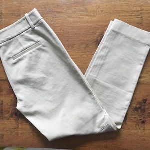 T. Babaton khaki trousers Aritzia